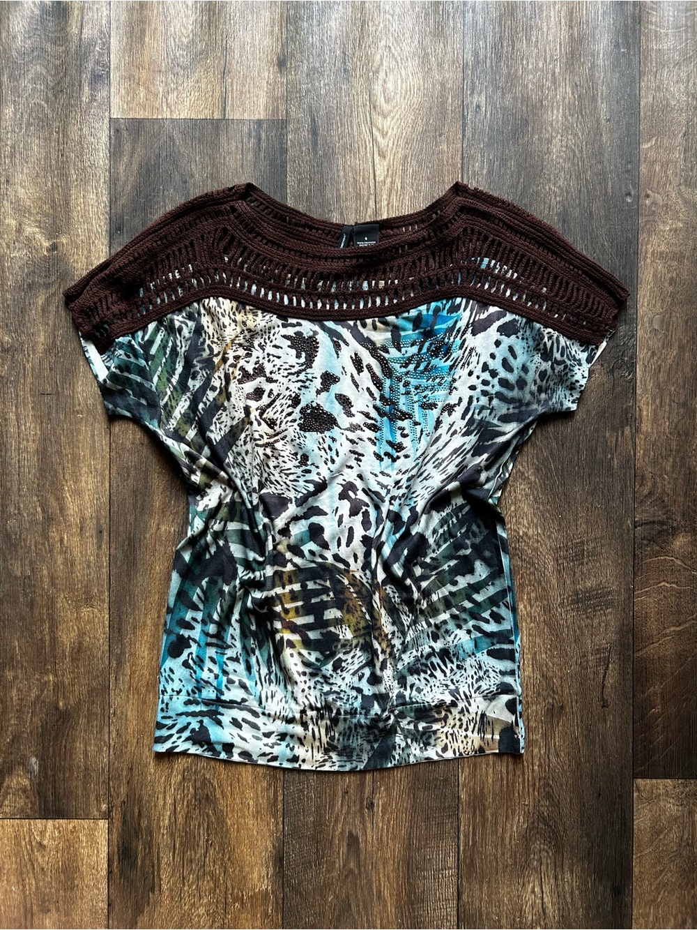 Icy Leopard Blouse